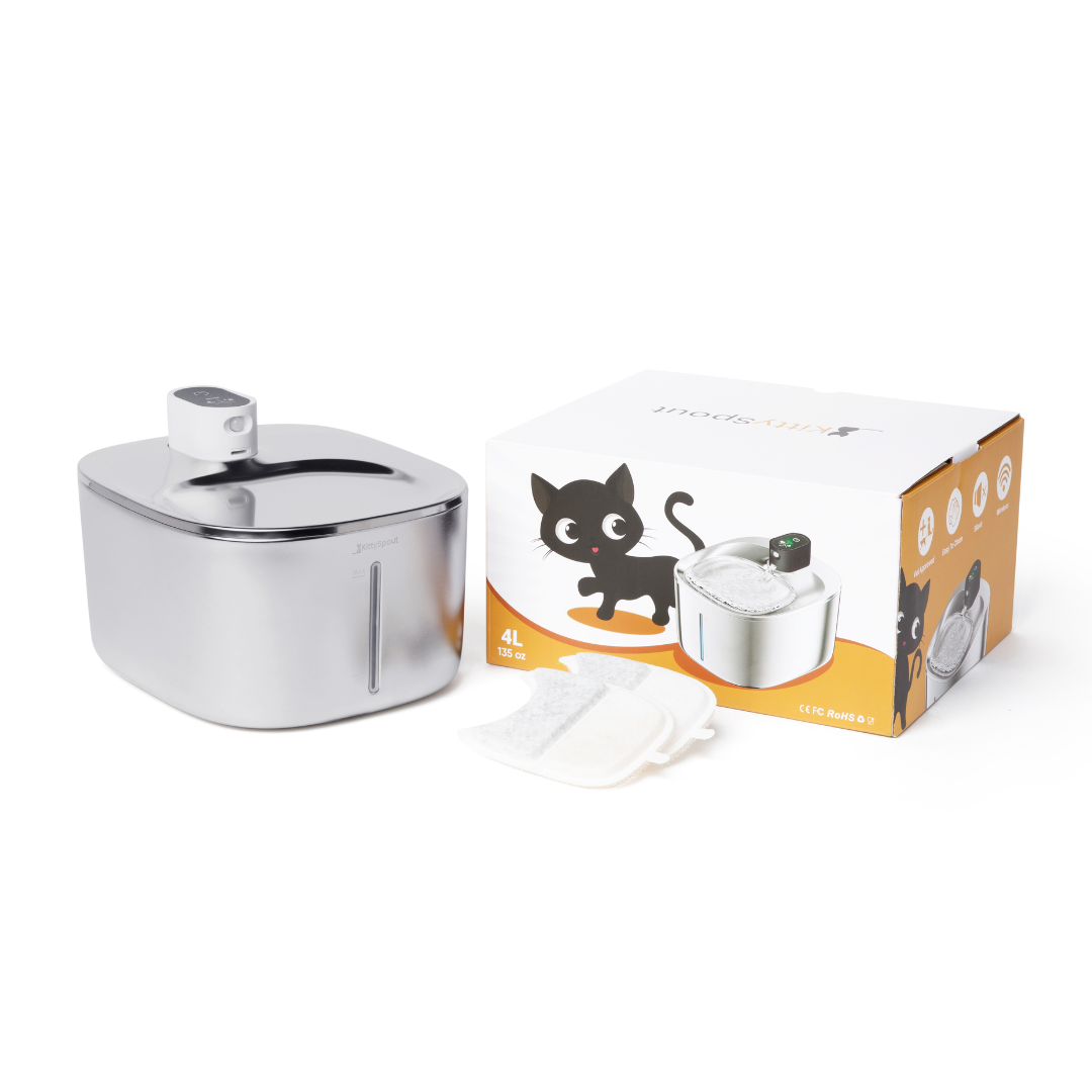 PureFlow Filtered Water Fountain – Fresh, filtered water your cat actually wants to drink